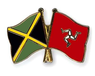 Fahnen Pins Jamaika Isle-of-Man