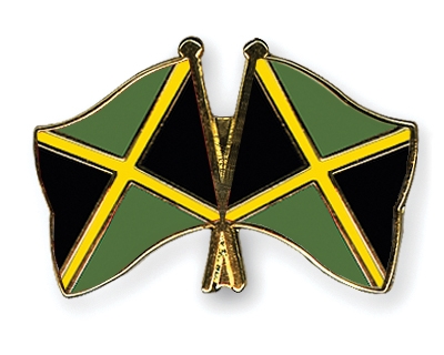 Fahnen Pins Jamaika Jamaika