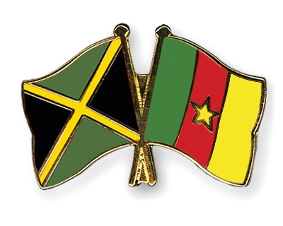Fahnen Pins Jamaika Kamerun