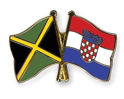Fahnen Pins Jamaika Kroatien