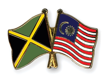 Fahnen Pins Jamaika Malaysia