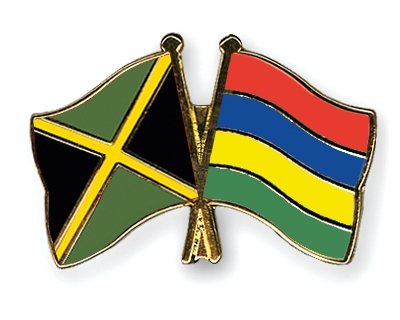 Fahnen Pins Jamaika Mauritius