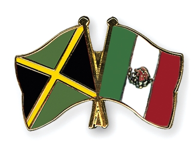 Fahnen Pins Jamaika Mexiko