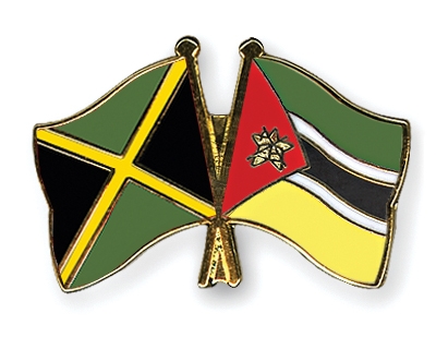 Fahnen Pins Jamaika Mosambik