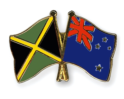 Fahnen Pins Jamaika Neuseeland