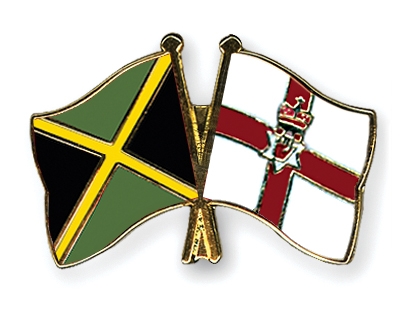 Fahnen Pins Jamaika Nordirland
