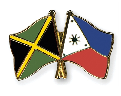 Fahnen Pins Jamaika Philippinen