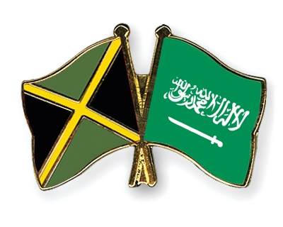 Fahnen Pins Jamaika Saudi-Arabien