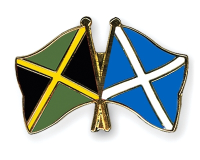 Fahnen Pins Jamaika Schottland