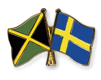 Fahnen Pins Jamaika Schweden
