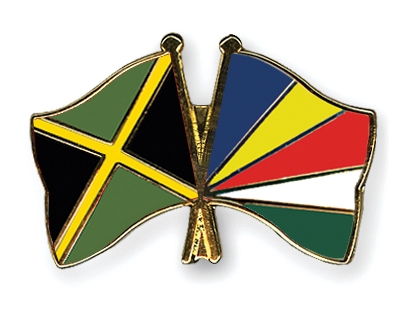 Fahnen Pins Jamaika Seychellen