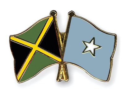 Fahnen Pins Jamaika Somalia