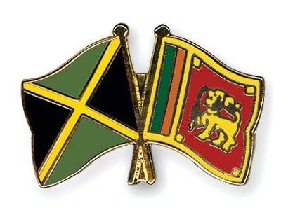 Fahnen Pins Jamaika Sri-Lanka