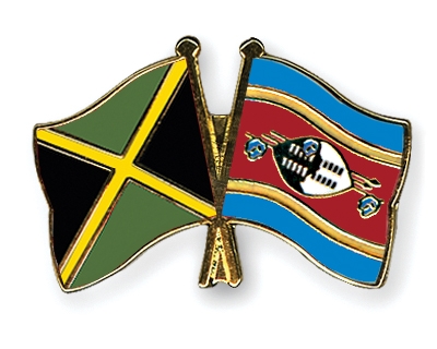 Fahnen Pins Jamaika Swasiland