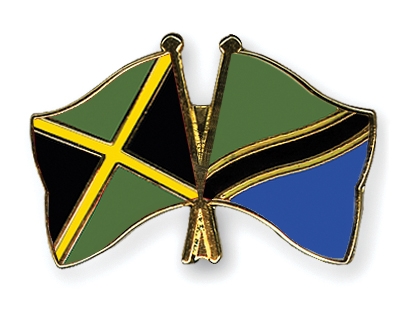 Fahnen Pins Jamaika Tansania
