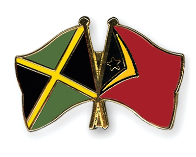 Fahnen Pins Jamaika Timor-Leste
