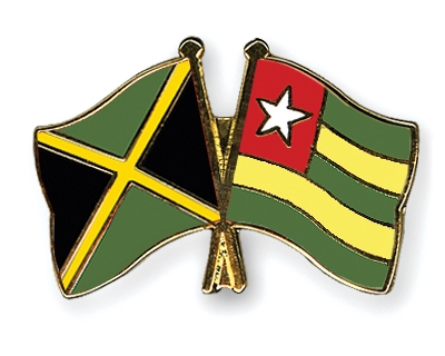 Fahnen Pins Jamaika Togo
