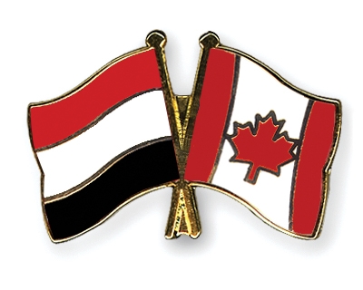 Fahnen Pins Jemen Kanada