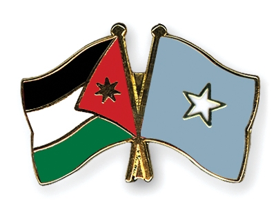 Fahnen Pins Jordanien Somalia