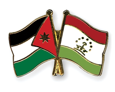 Fahnen Pins Jordanien Tadschikistan