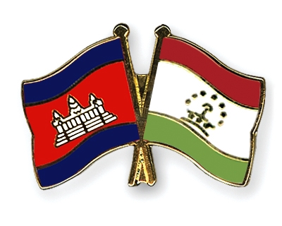 Fahnen Pins Kambodscha Tadschikistan