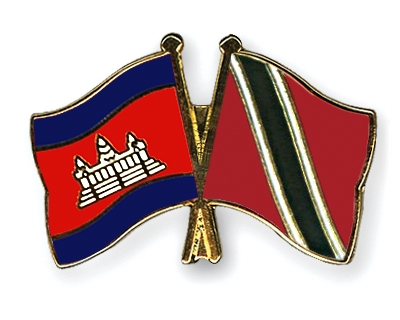 Fahnen Pins Kambodscha Trinidad-und-Tobago