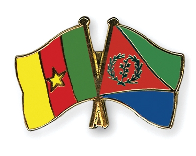 Fahnen Pins Kamerun Eritrea