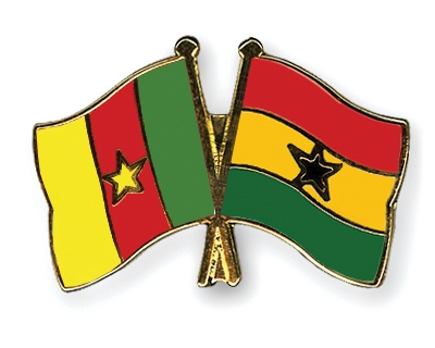 Fahnen Pins Kamerun Ghana