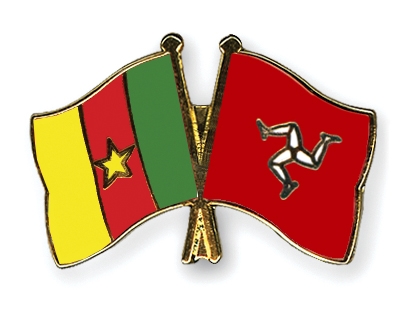 Fahnen Pins Kamerun Isle-of-Man