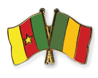 Fahnen Pins Kamerun Mali