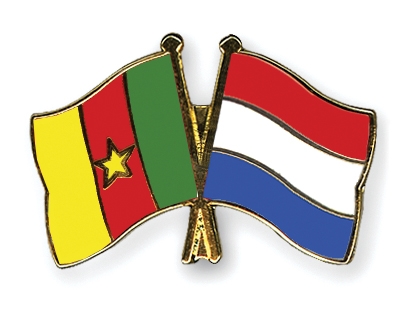 Fahnen Pins Kamerun Niederlande