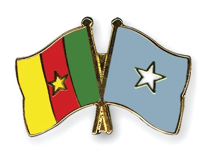 Fahnen Pins Kamerun Somalia
