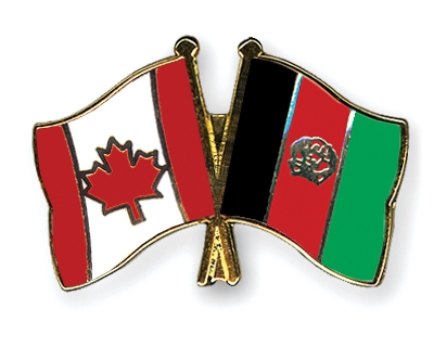 Fahnen Pins Kanada Afghanistan