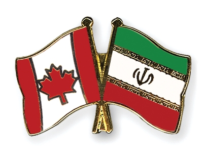 Fahnen Pins Kanada Iran