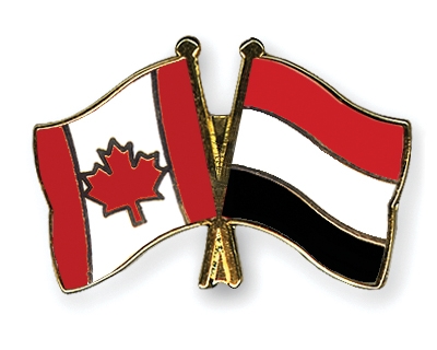 Fahnen Pins Kanada Jemen