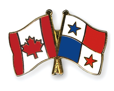 Fahnen Pins Kanada Panama