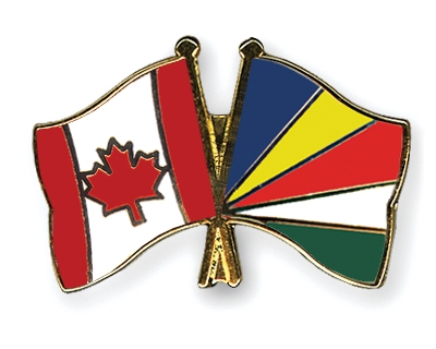 Fahnen Pins Kanada Seychellen