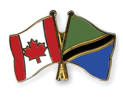 Fahnen Pins Kanada Tansania