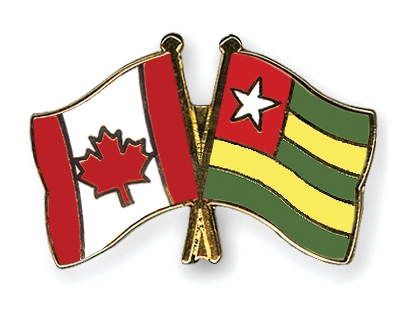 Fahnen Pins Kanada Togo