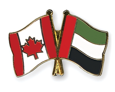 Fahnen Pins Kanada Ver-Arab-Emirate