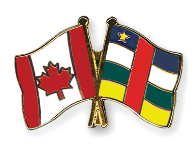 Fahnen Pins Kanada Zentralafrikanische-Republik