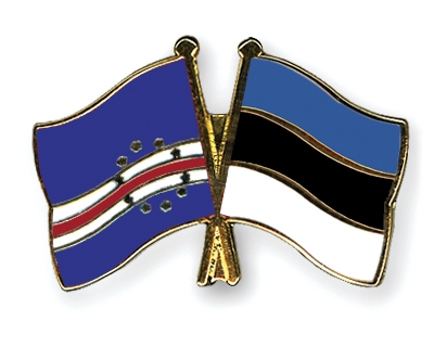 Fahnen Pins Kap-Verde Estland