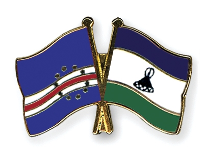 Fahnen Pins Kap-Verde Lesotho