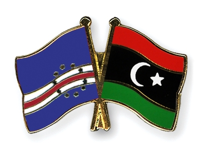 Fahnen Pins Kap-Verde Libyen