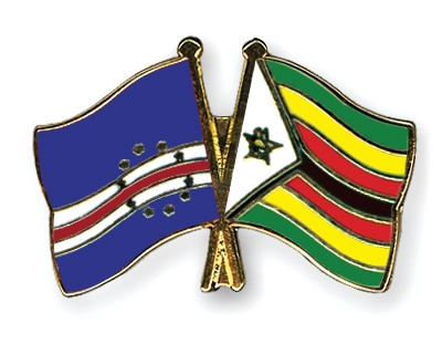Fahnen Pins Kap-Verde Simbabwe