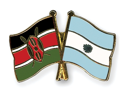 Fahnen Pins Kenia Argentinien