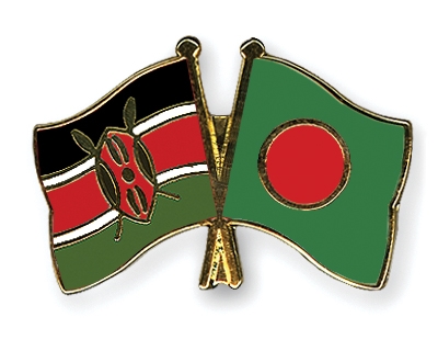 Fahnen Pins Kenia Bangladesch