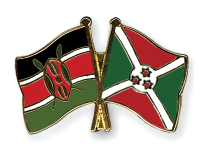 Fahnen Pins Kenia Burundi