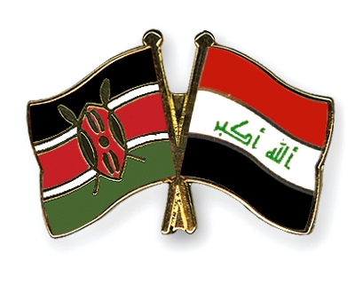 Fahnen Pins Kenia Irak