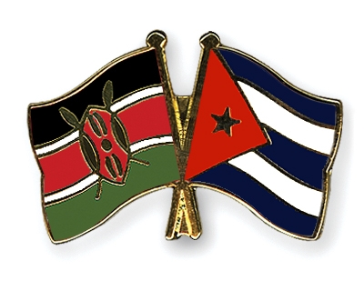 Fahnen Pins Kenia Kuba